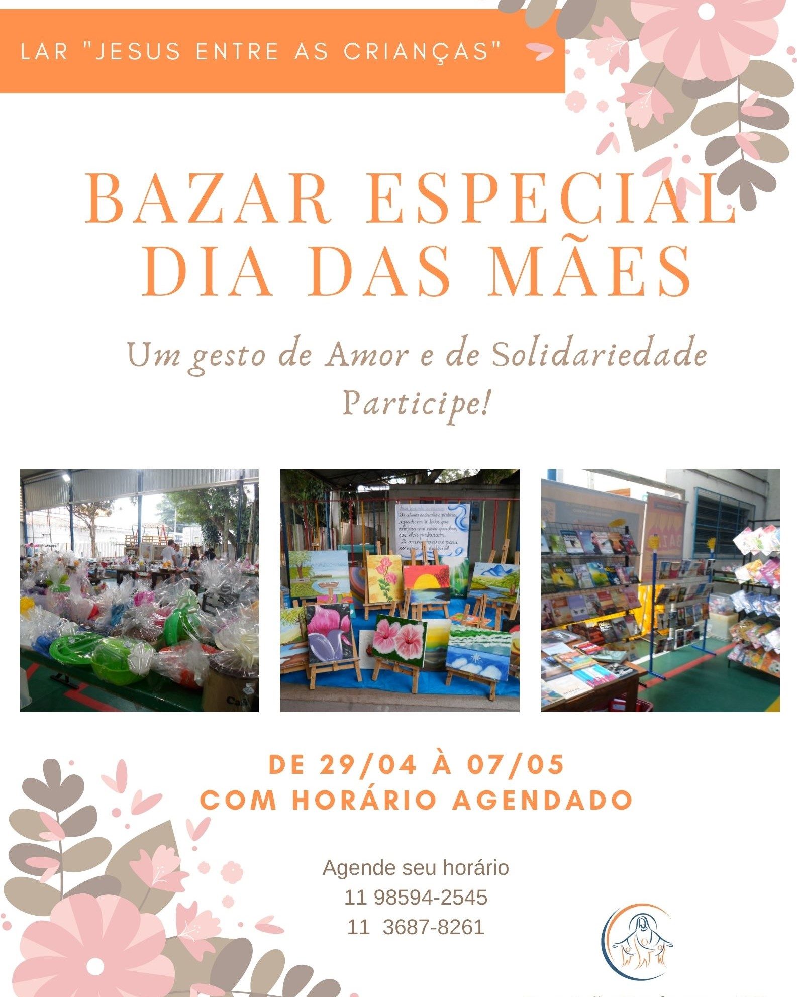 Bazar Especial do Dia das Mães